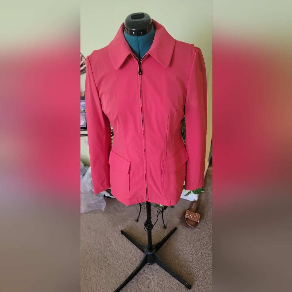 Tahari Pink Blazer Jacket